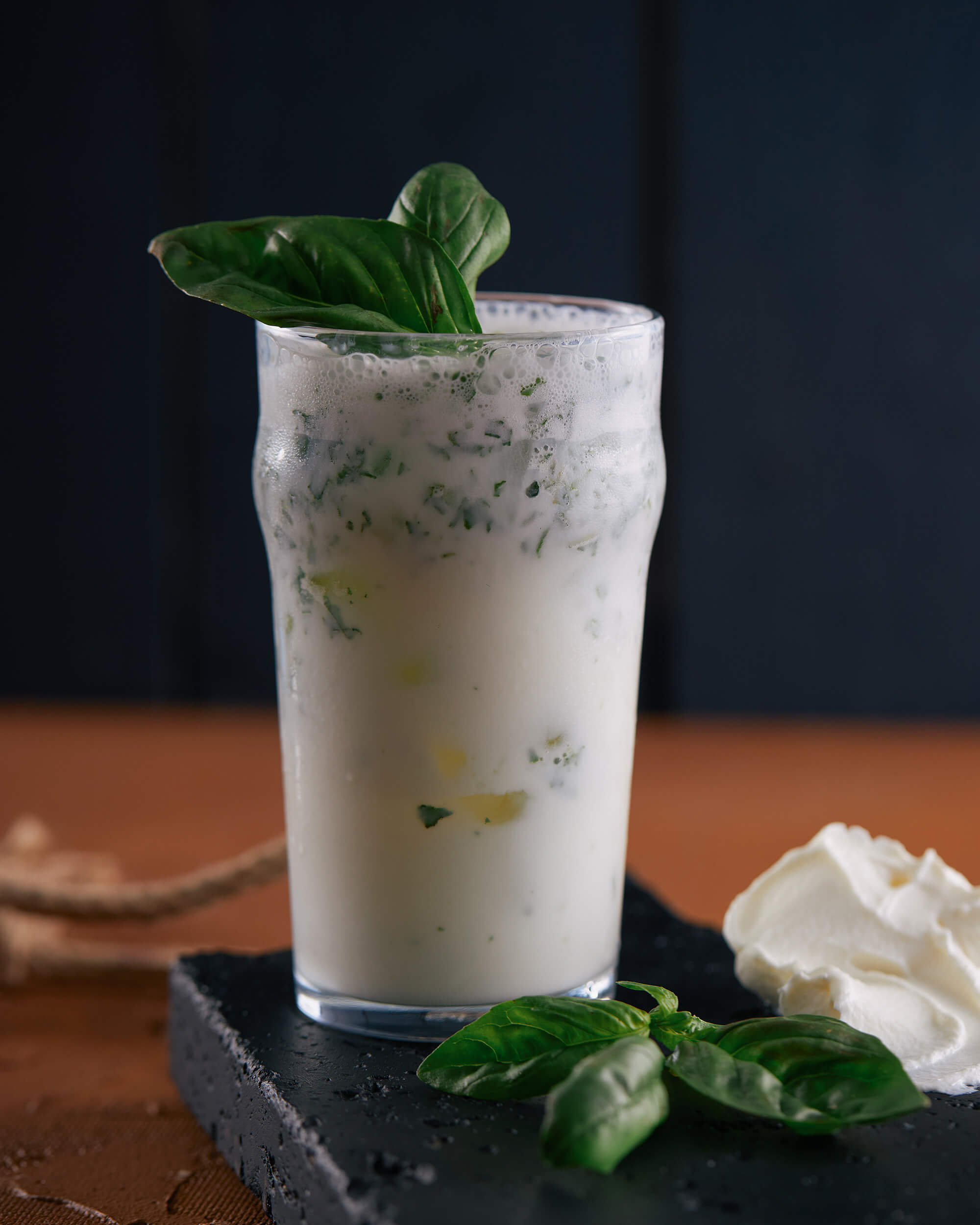 Naneli Fesleğenli Ayran